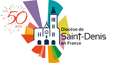 Logo du Diocèse se Saint-Denis, 50 ans