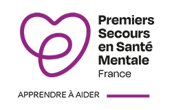 Logo de PSSM, Premiers secours en santé mentale